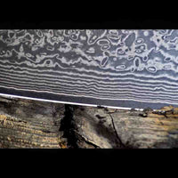 SKeld™ Damastklinge aus VG10 mit 67 Lagen Damaststahl – scharfe Klinge mit beeindruckendem Damastmuster