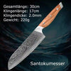 🍅 Santokumesser - Damastmesser von Schneidemesser