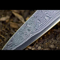 SKeld™ Damast Allzweckmesser mit 67 Lagen Damaststahl – scharfe Black Serie Klinge