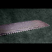 SKeld™ - Schneidemesser - Brotmesser Klinge aus V10 Kernstahl mit 67 Lagen Damast