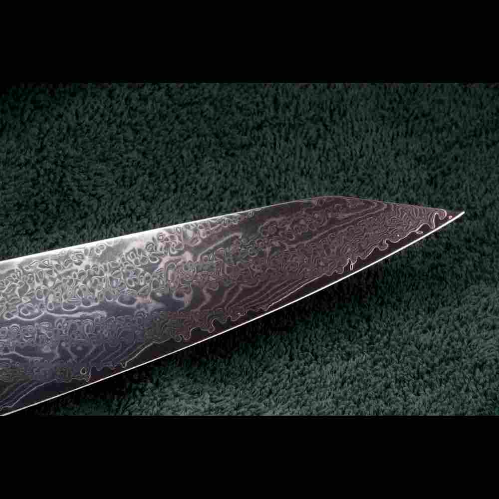 SKeld™ - Schneidemesser - Kiritsuke Klinge aus 67 Lagen Damaststahl mit VG10 Kern